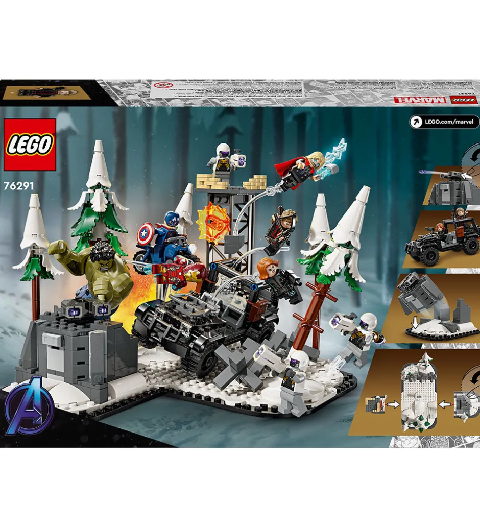 Marvel The Infinity Saga - Avengers: A... 76291 - 613 Dele>LEGO® Outlet