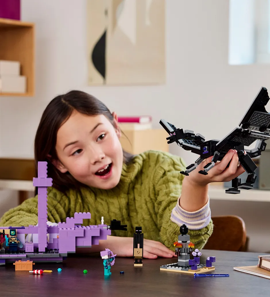 Minecraft - Ender-dragen Og End-skibet 21264 - 657 Dele>LEGO® Discount