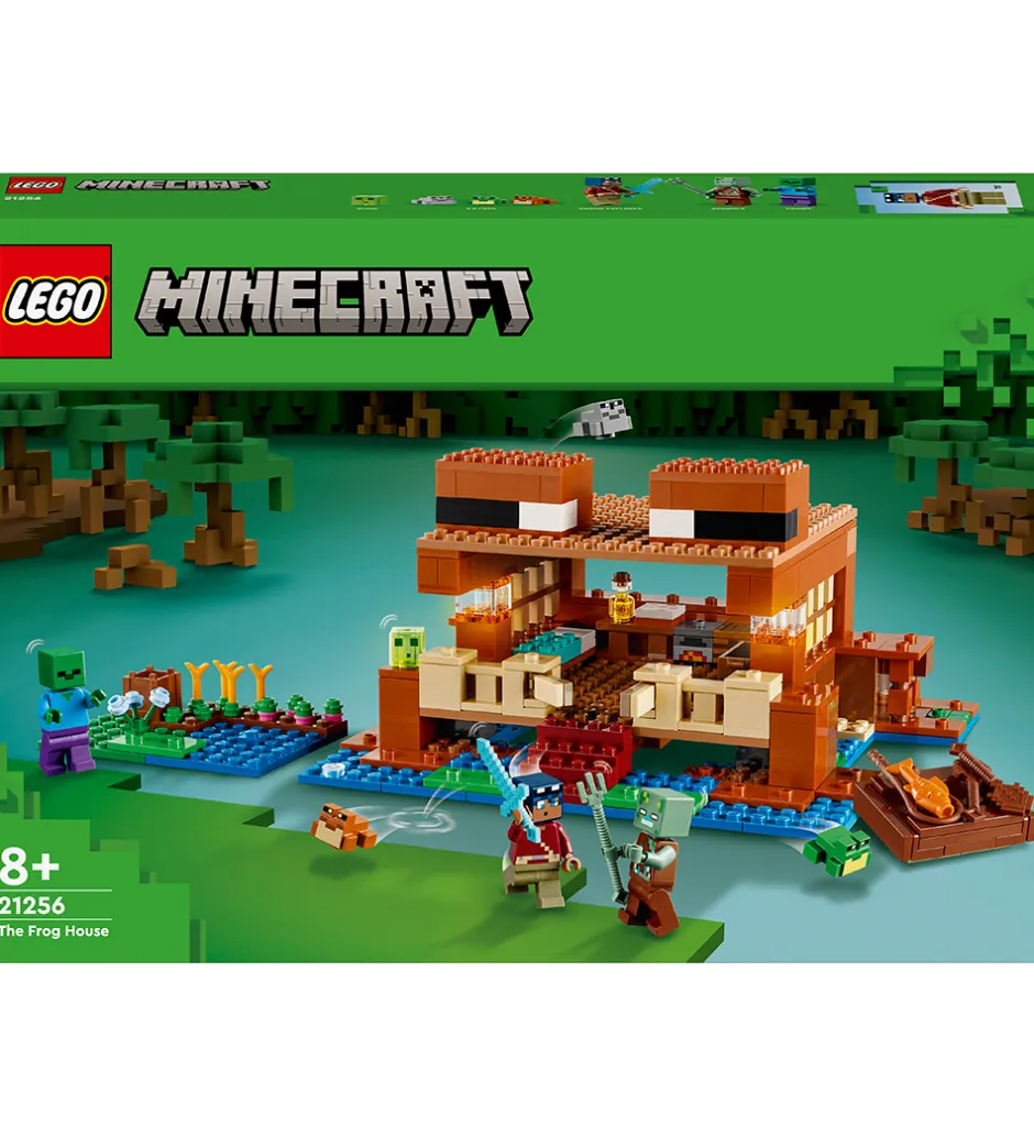 Minecraft - Frøhuset 21256 - 400 Dele>LEGO® New