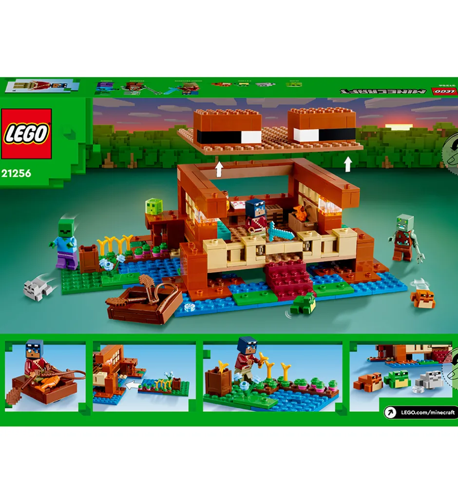 Minecraft - Frøhuset 21256 - 400 Dele>LEGO® New