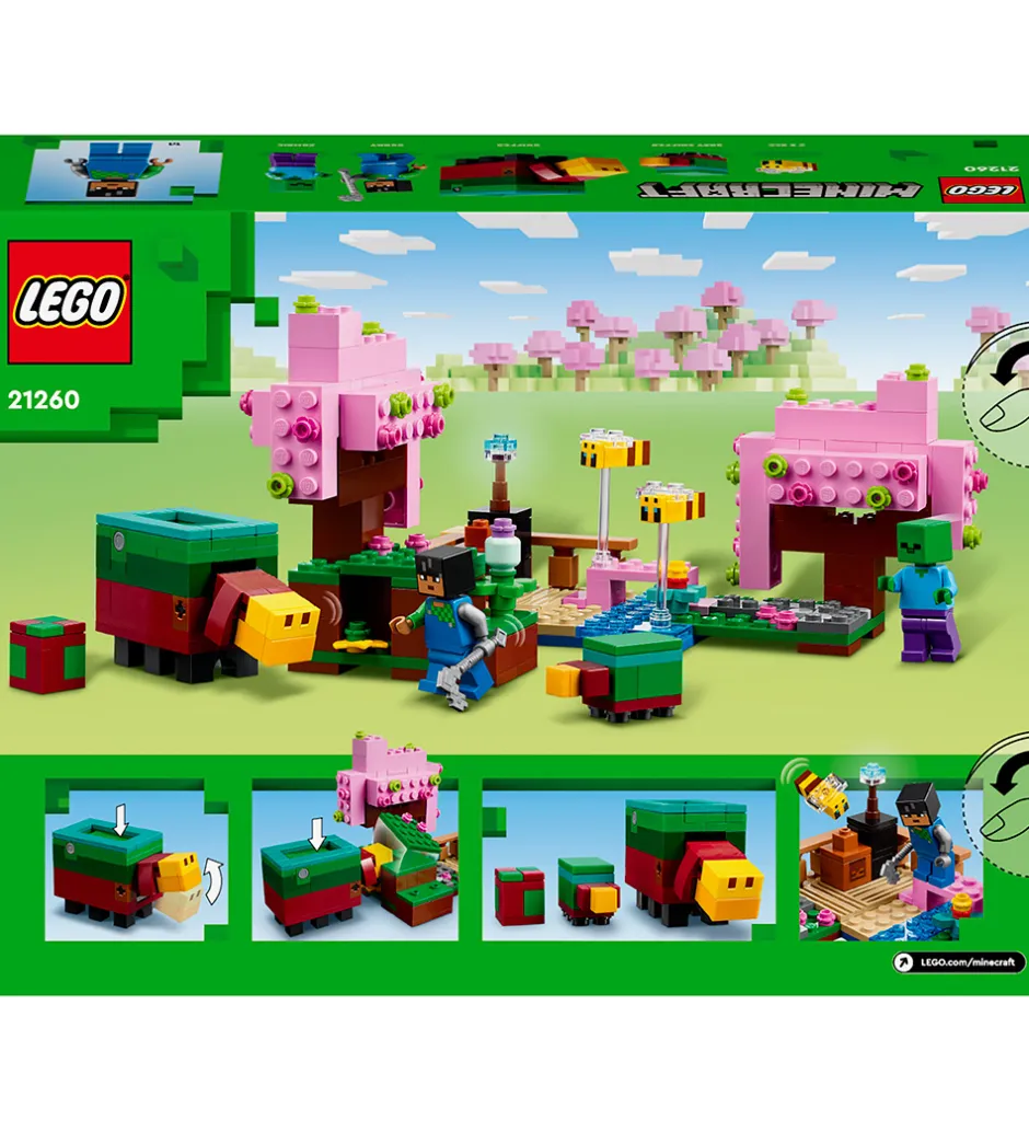 Minecraft - Kirsebærtræhaven 21260 - 304 Dele>LEGO® Hot