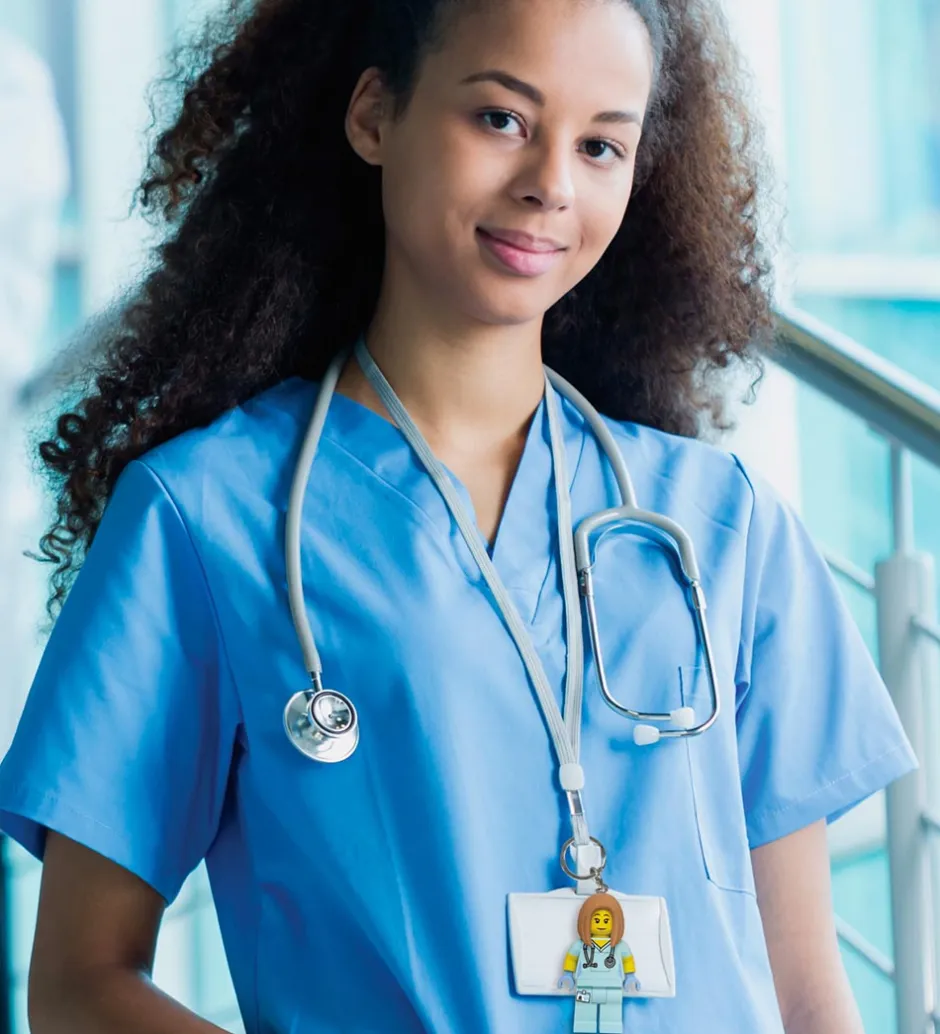 Nøglering m. Lommelygte - Nurse>LEGO® Discount