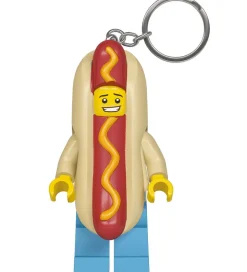 Nøglering m. Lommelygte - Hot Dog Man>LEGO® Outlet