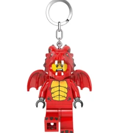 LEGO® Nøglering m. Lommelygte - Dragefyr>Euromic Outlet