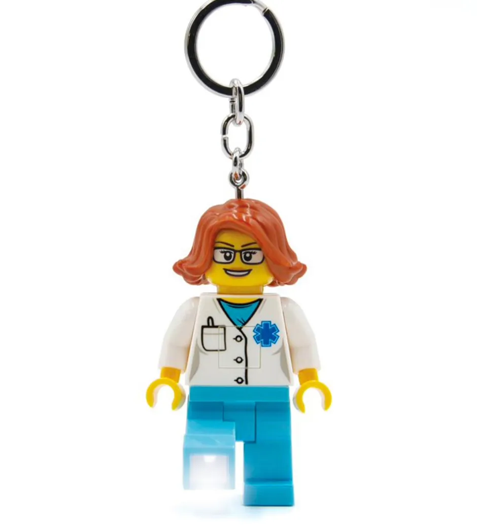 Nøglering m. Lommelygte - Female Doctor>LEGO® Outlet