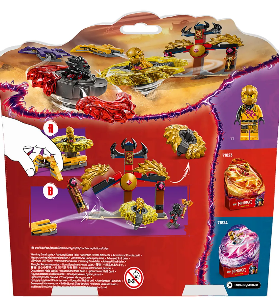 Ninjago - Dragon Spinjitzu Battle Pack 71826 - 186 Dele>LEGO® Discount