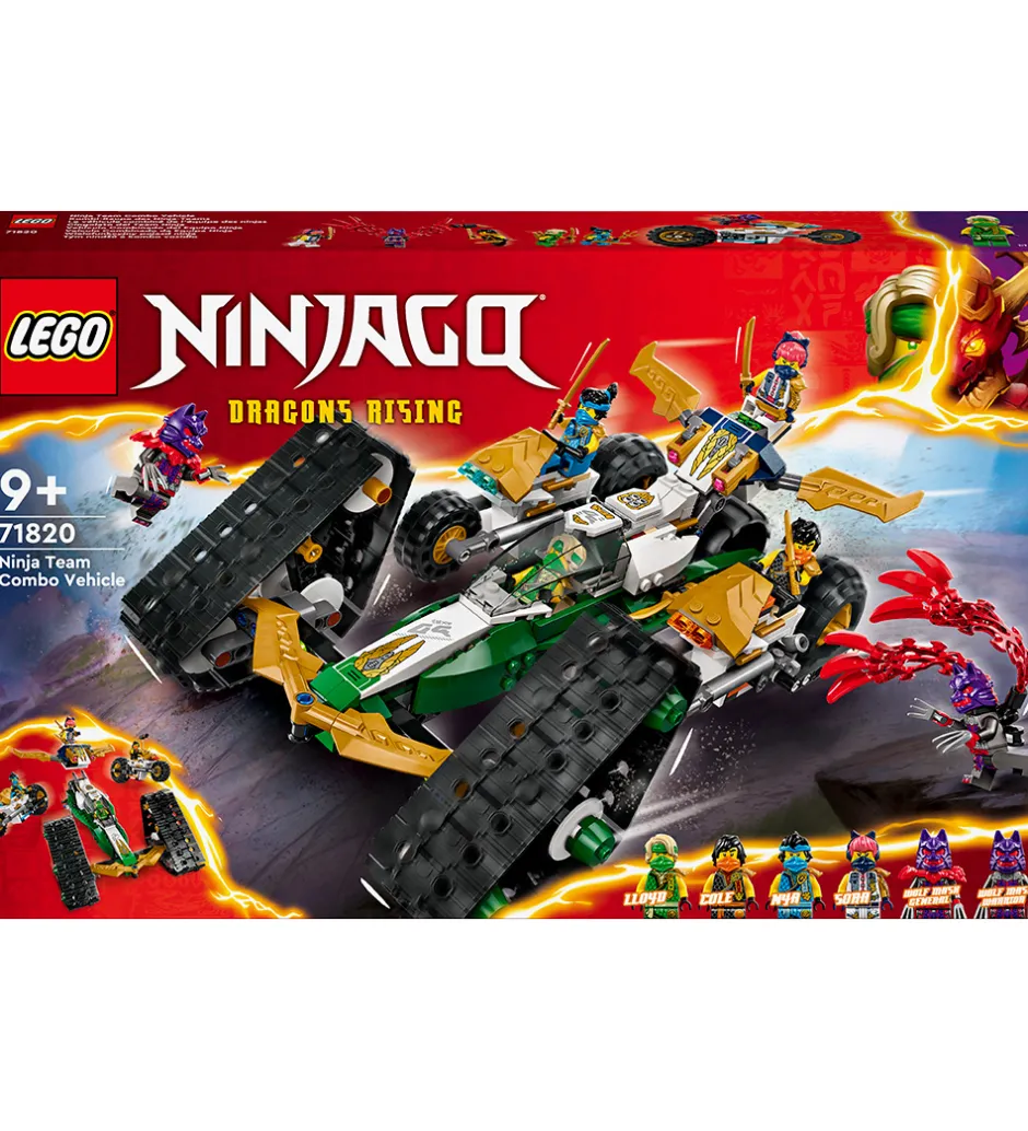 Ninjago - Ninjateamets Kombikøretøj 71820 - 576 Dele>LEGO® Sale