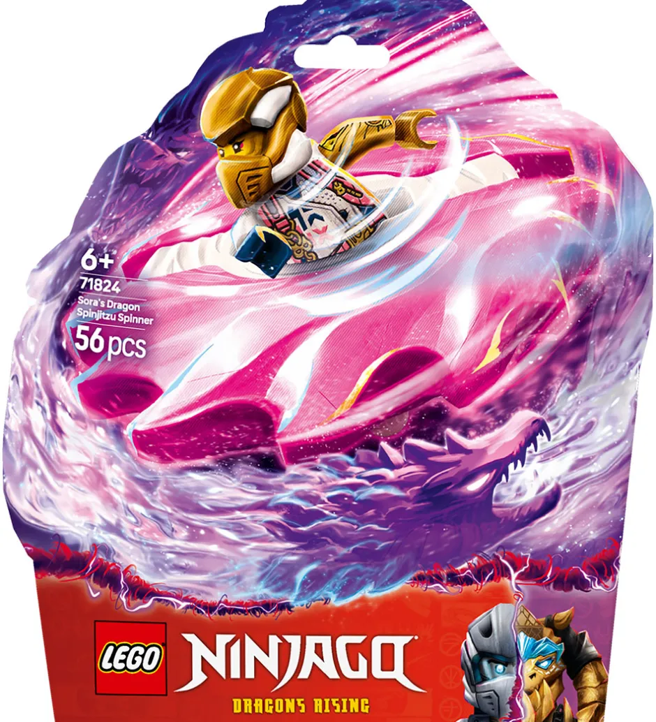 Ninjago - Soras Drage-spinjitzu-spinner 71824 - 56 Dele>LEGO® New