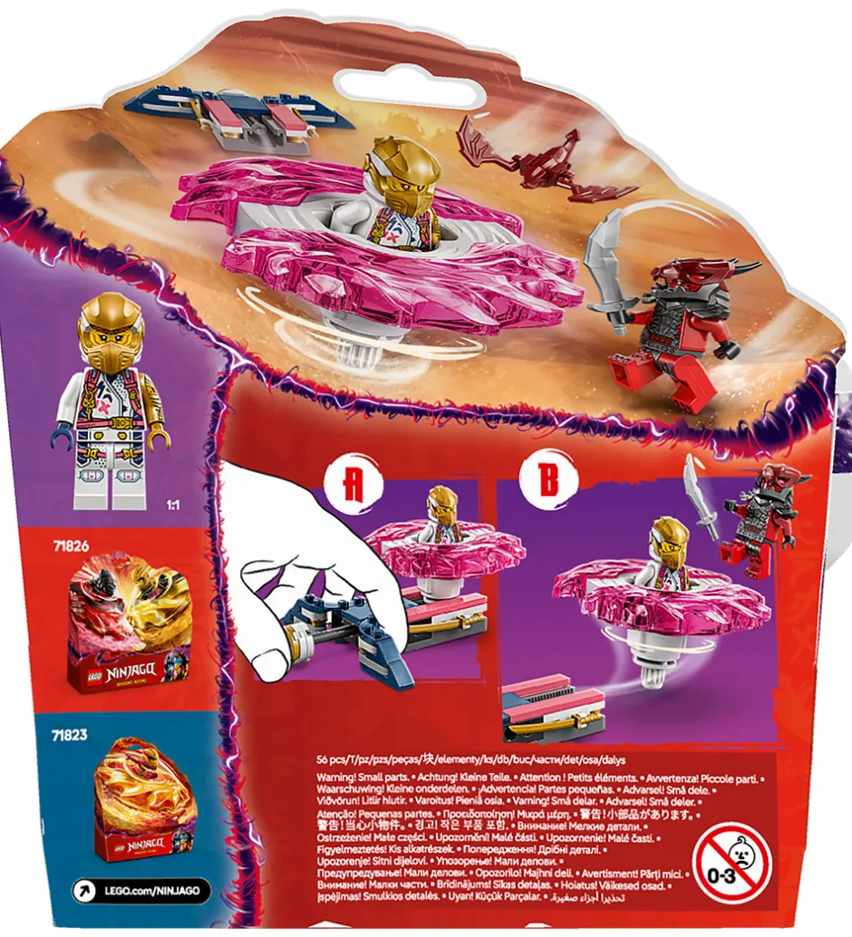 Ninjago - Soras Drage-spinjitzu-spinner 71824 - 56 Dele>LEGO® New