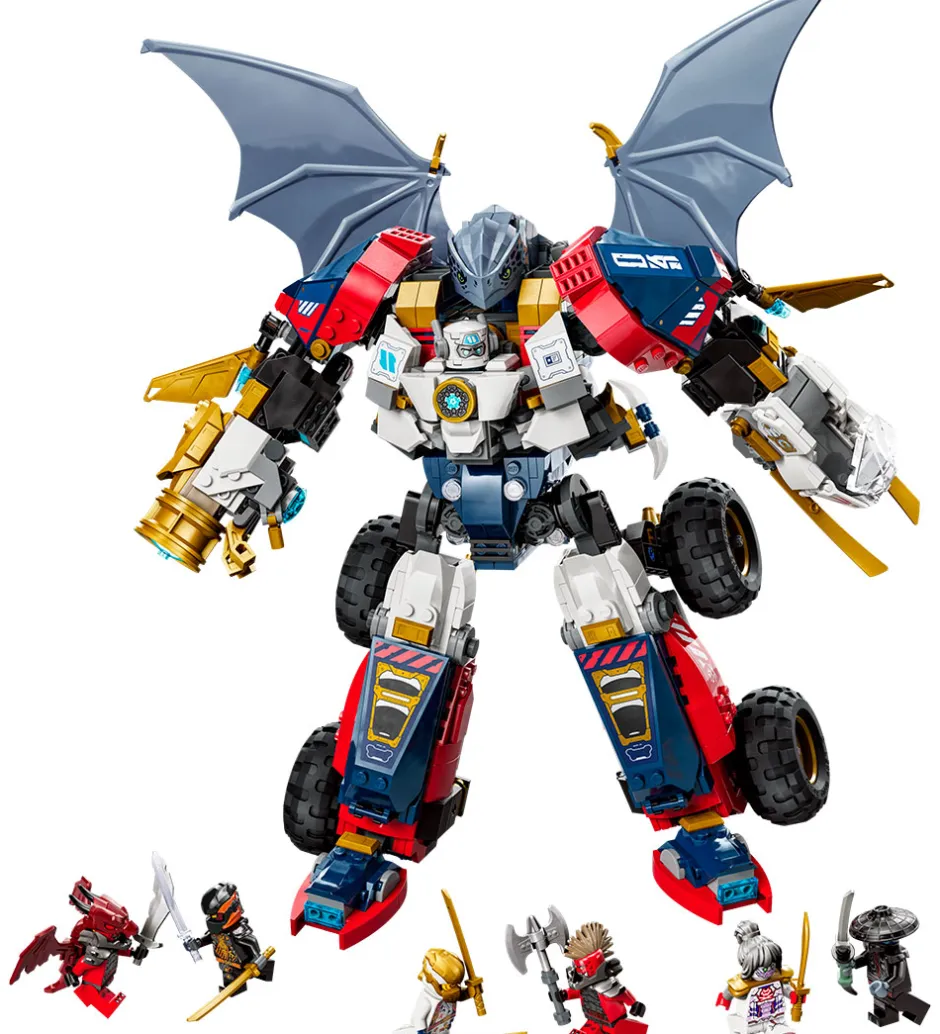 Ninjago - Zanes Ultrakombirobot 71834 - 4-i-1 - 1187 Dele>LEGO®