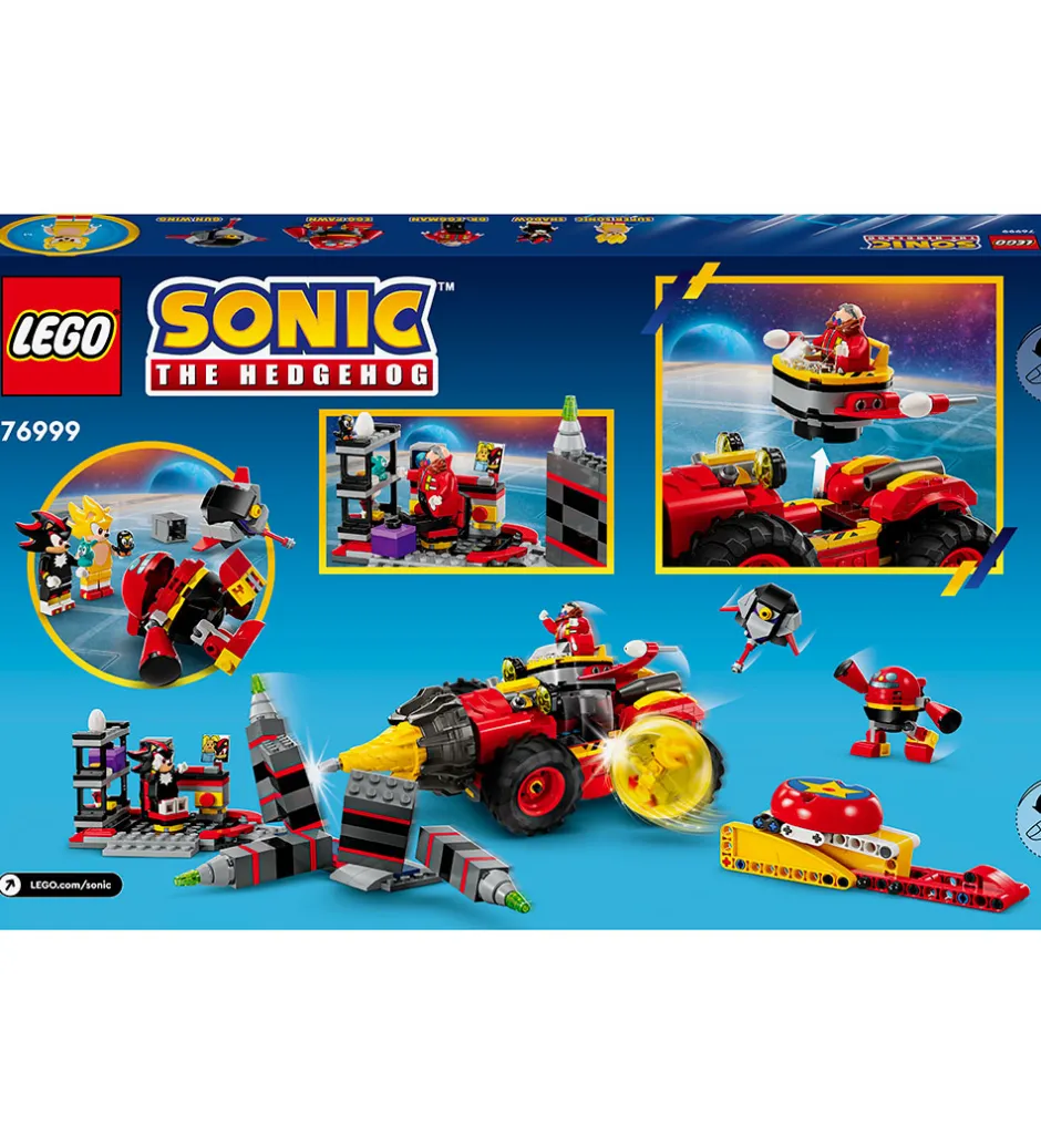 Sonic The Hedgehog - Super Sonic Med E... 76999 - 590 Dele>LEGO® Discount