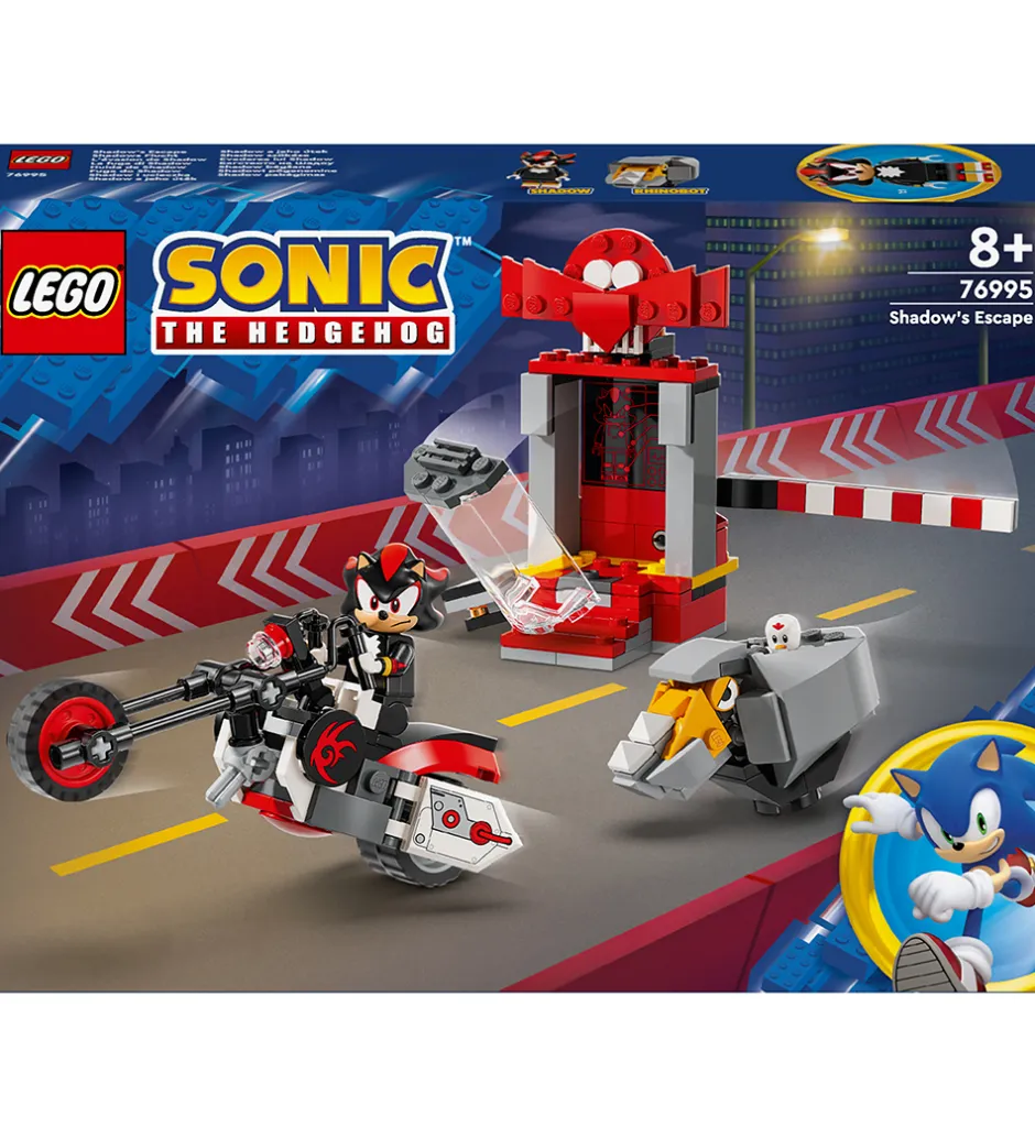 Sonic The Hedgehog - Shadow The Hedgehogs Flugt 76995 - 19>LEGO® New