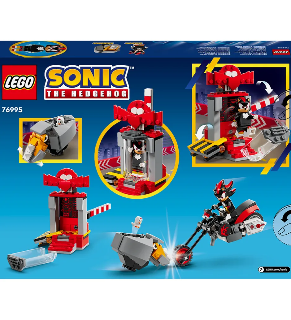 Sonic The Hedgehog - Shadow The Hedgehogs Flugt 76995 - 19>LEGO® New