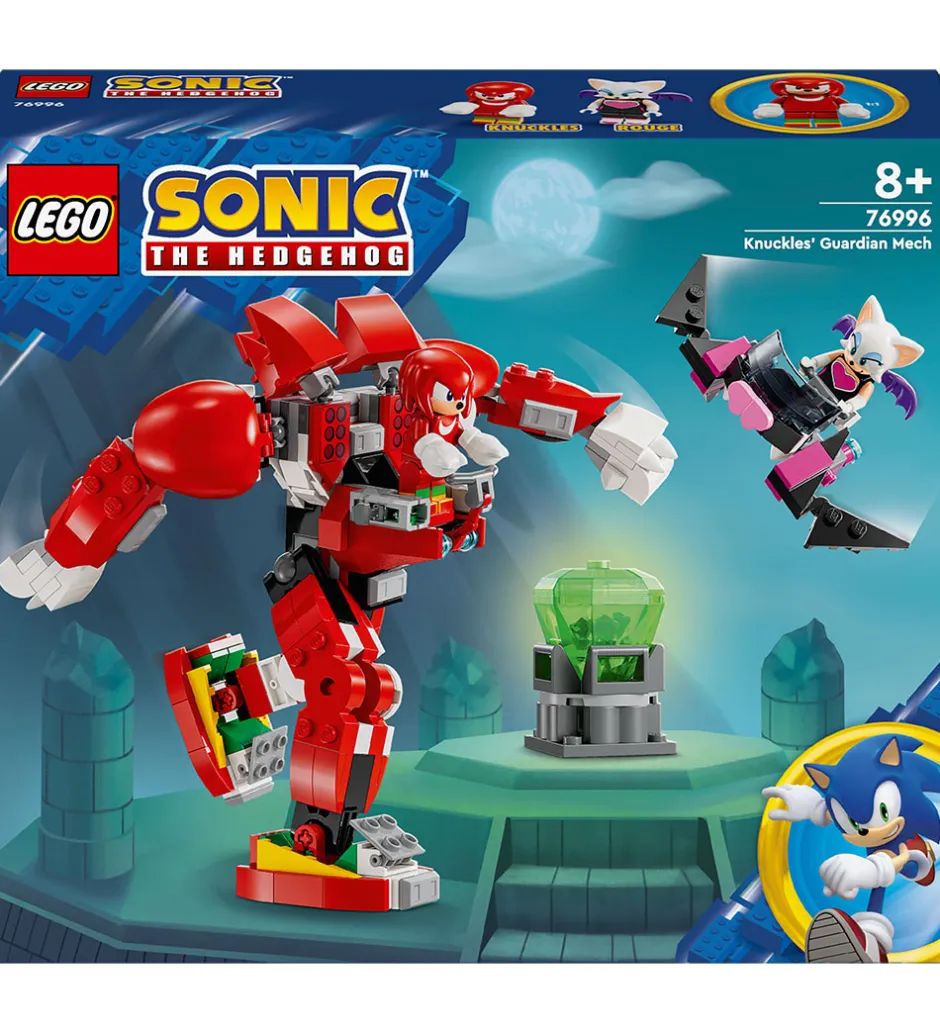 Sonic The Hedgehog - Knuckles' Vogterrobot 76996 - 276 Del>LEGO® New