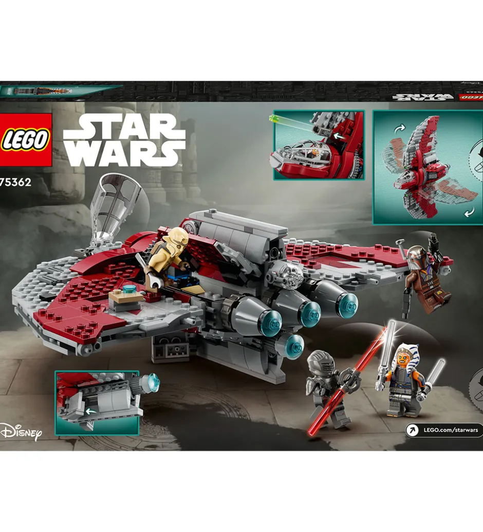 Star Wars - Ahsoka Tanos T-6 Jedifærge 75362 - 601 Dele>LEGO® Clearance
