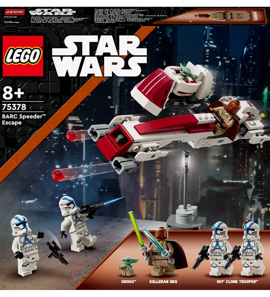 Star Wars - Flugt På BARC-speeder 75378 - 221 Dele>LEGO®