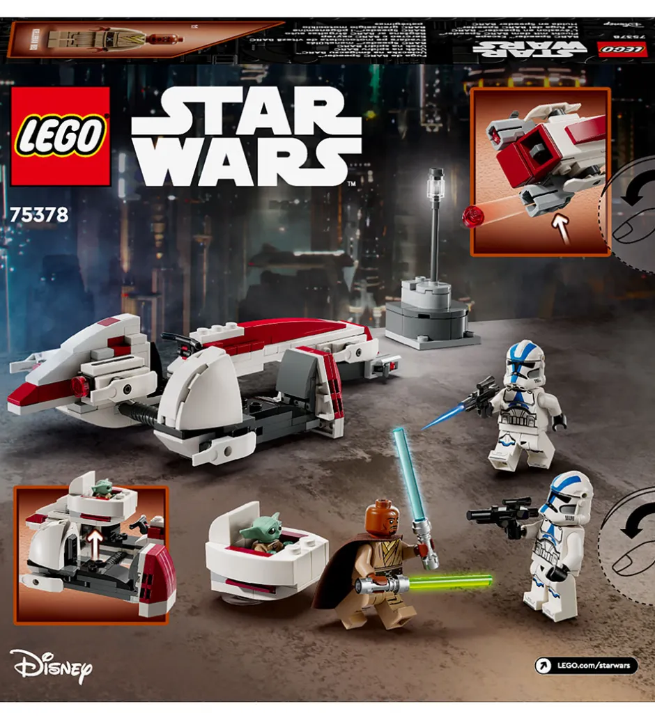 Star Wars - Flugt På BARC-speeder 75378 - 221 Dele>LEGO®
