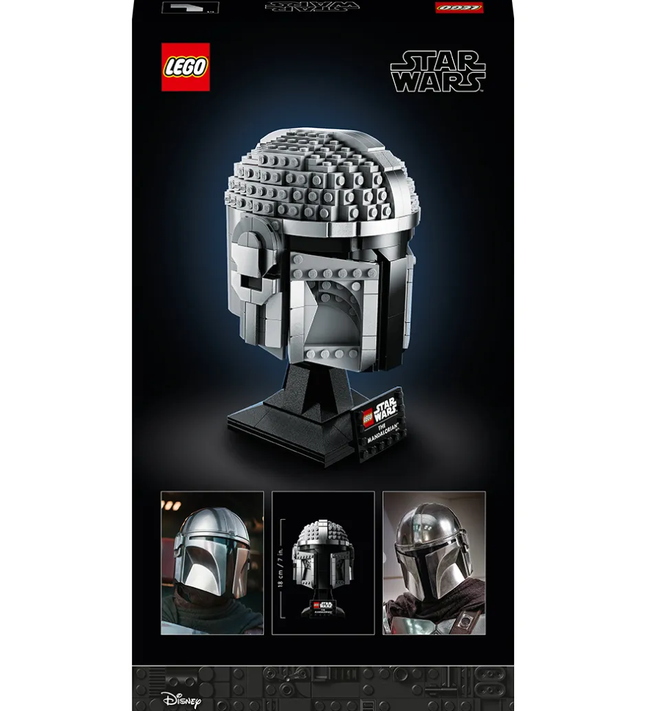 Star Wars - Mandalorianerens Hjelm 75328 - 584 Dele>LEGO®