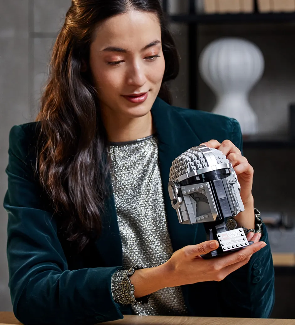 Star Wars - Mandalorianerens Hjelm 75328 - 584 Dele>LEGO®