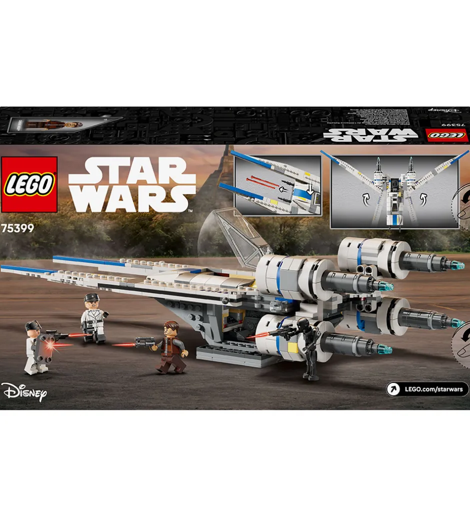 Star Wars - Oprørernes U-Wing-Stjernej... 75399 - 594 Dele>LEGO® Discount