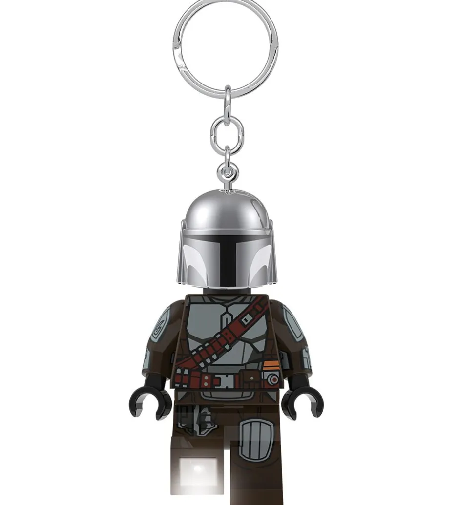Star Wars Nøglering m. Lommelygte - Mandalorian>LEGO® Sale