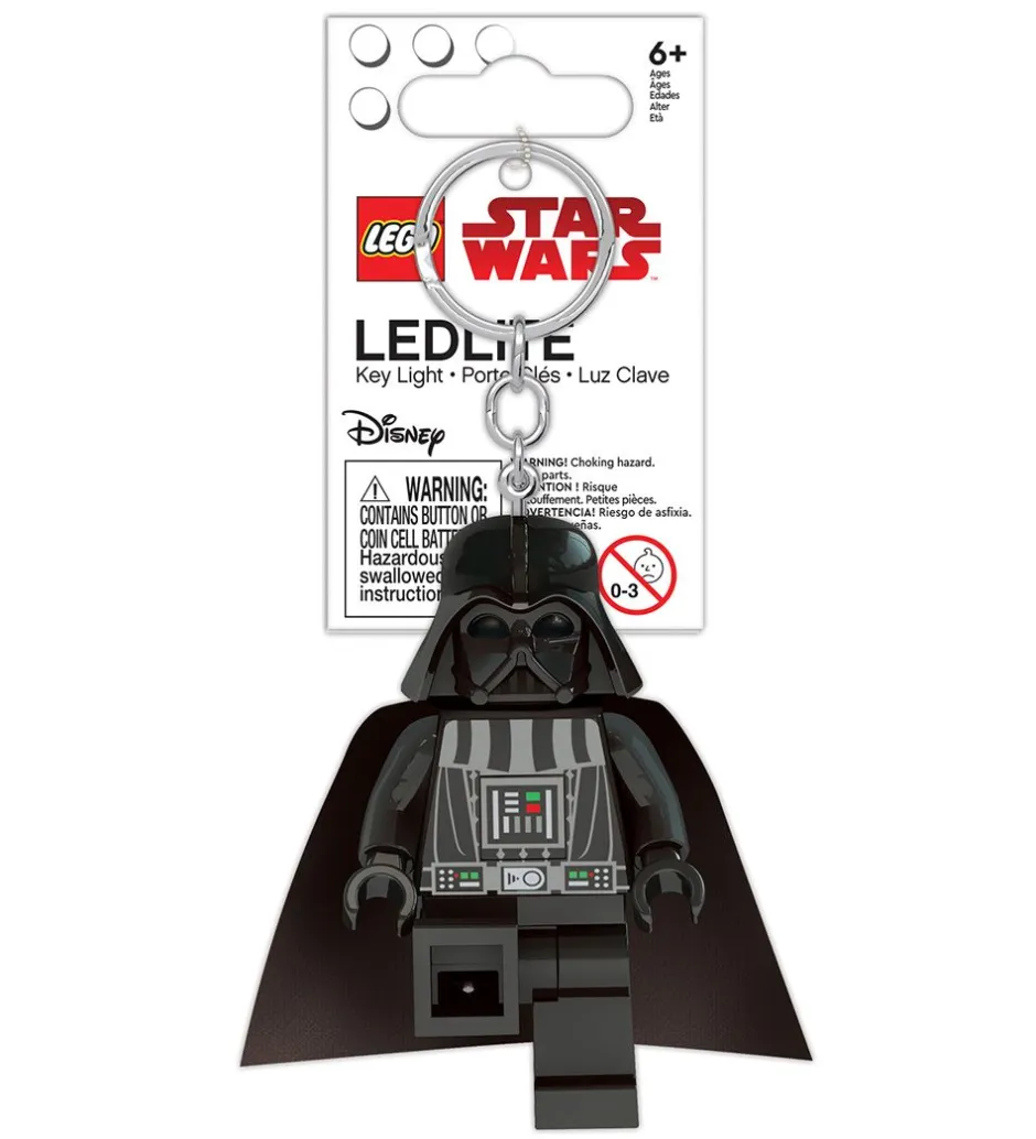 Star Wars Nøglering m. Lommelygte - Darth Vader>LEGO® Best