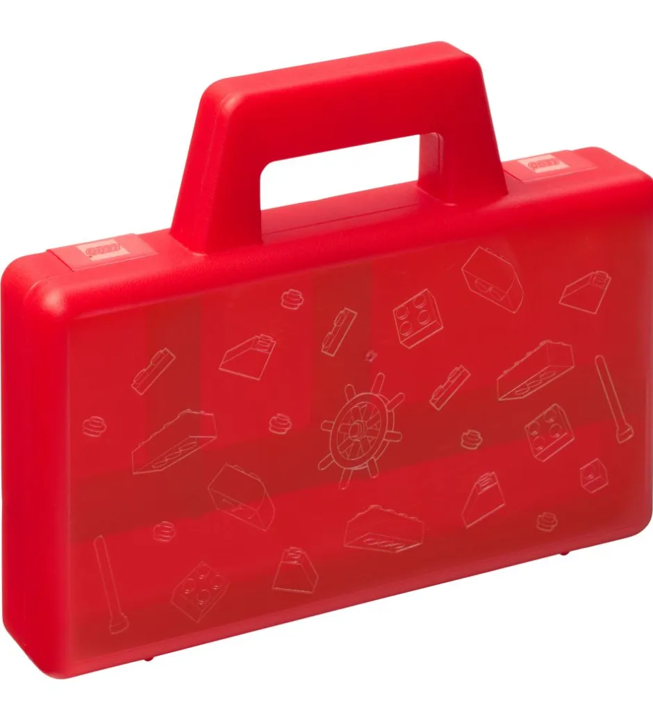 Rejsekuffert - To Go - 16x19 - Rød>LEGO® Storage New