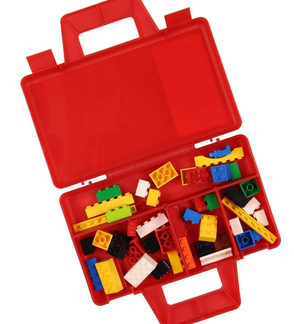 Rejsekuffert - To Go - 16x19 - Rød>LEGO® Storage New