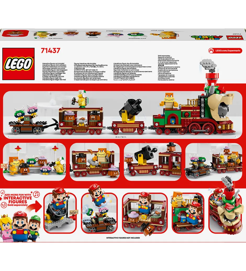 Super Mario - Bowser Express-toget 71437 - 1392 Dele>LEGO® Online