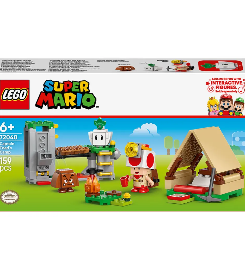 Super Mario - Captain Toads Lejr 72040 - 159 Dele>LEGO® New