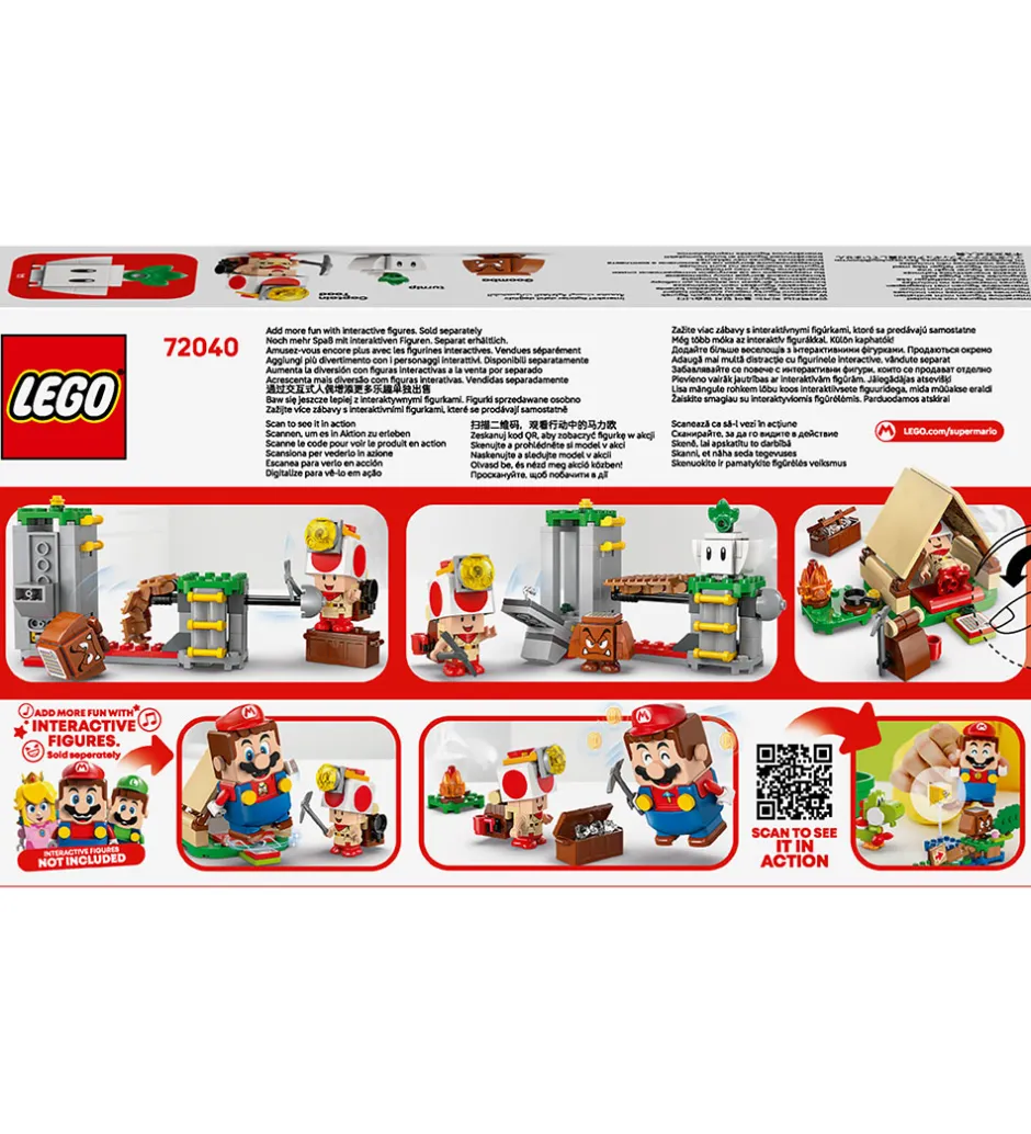 Super Mario - Captain Toads Lejr 72040 - 159 Dele>LEGO® New