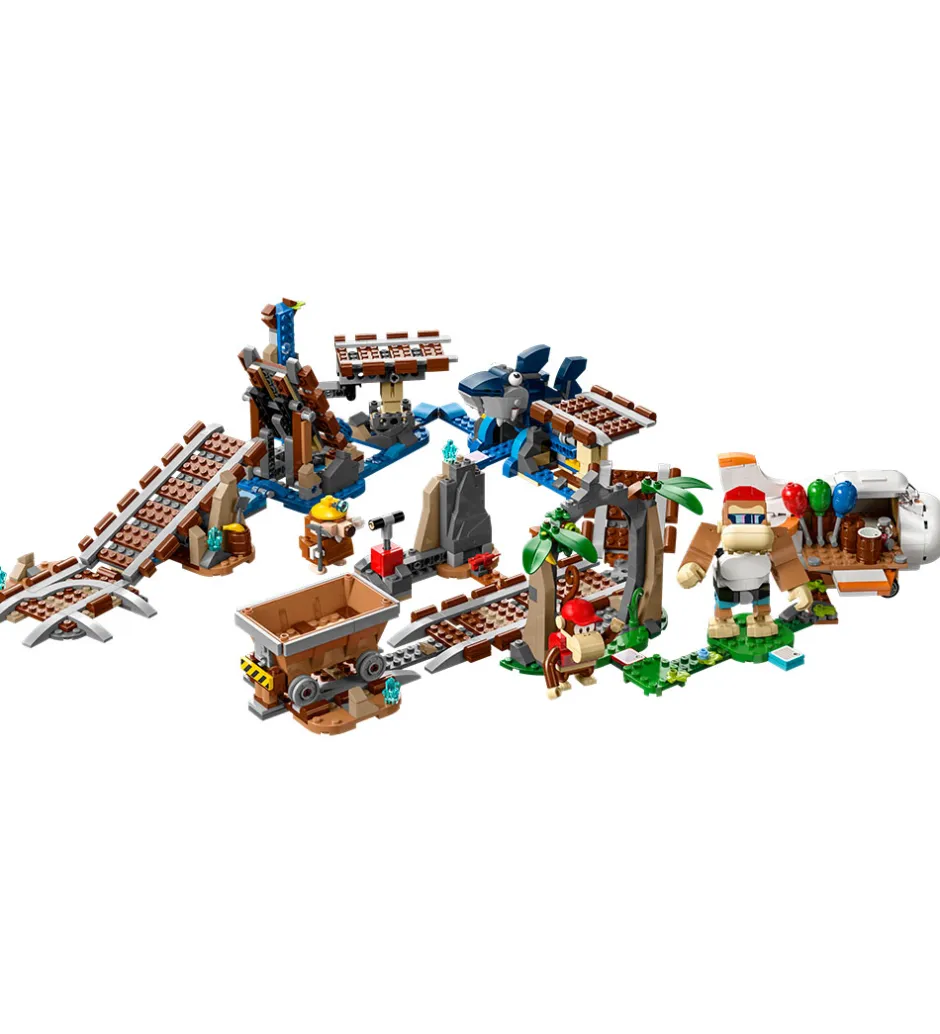 Super Mario - Diddy Kongs Mine... - Udv. 71425 - 1157 Dele>LEGO® Sale
