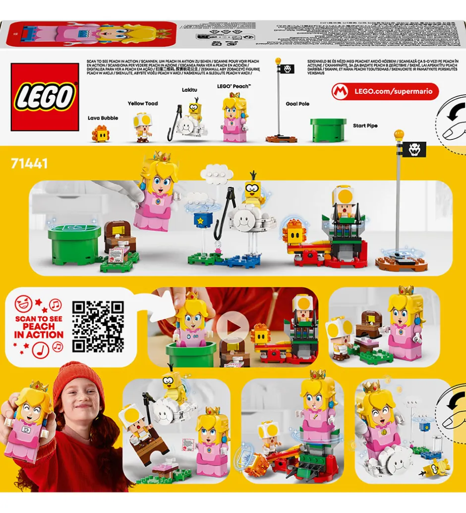 Super Mario - Eventyr Med Interaktiv Peach 71441 - 2>LEGO® Hot