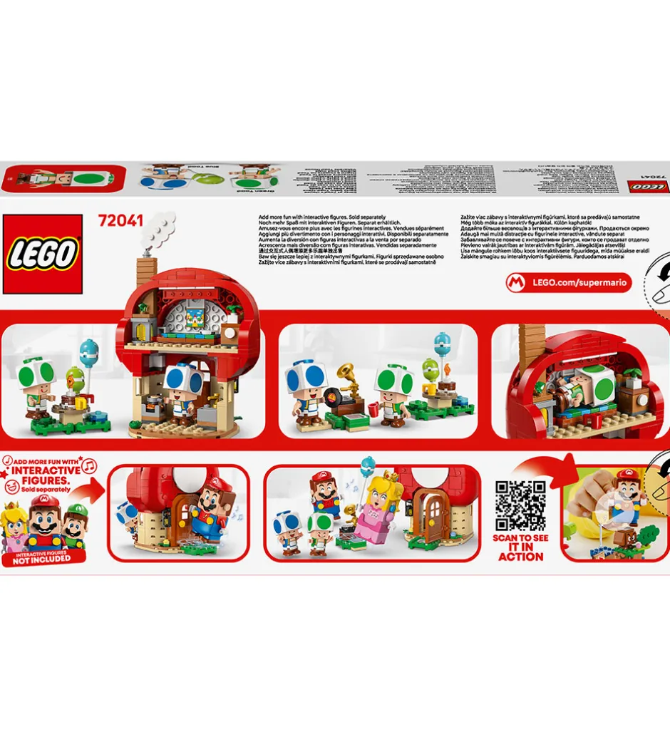 Super Mario - Fest I Toads Hus 72041 - 276 Dele>LEGO® Online