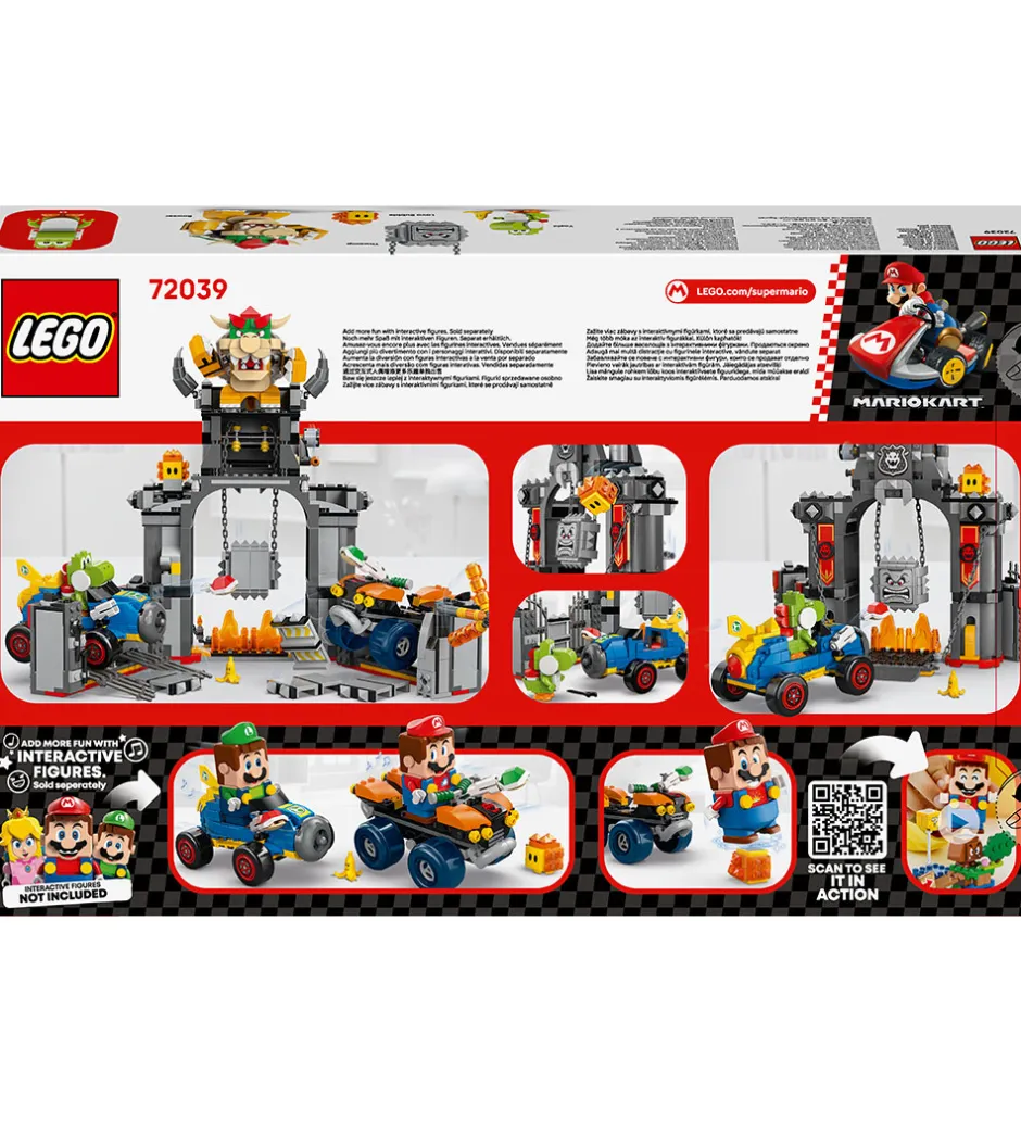 Super Mario - Mario Kart Bowser's Castle 72039 - 1068 Dele>LEGO® Sale