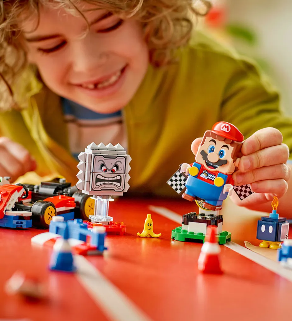 Super Mario - Mario Kart Interaktiv Mario 72043 - 278 Dele>LEGO® Hot