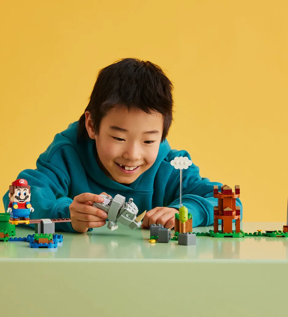 Super Mario - Næsehornet Rambi - Udv. 71420 - 106 Dele>LEGO® New
