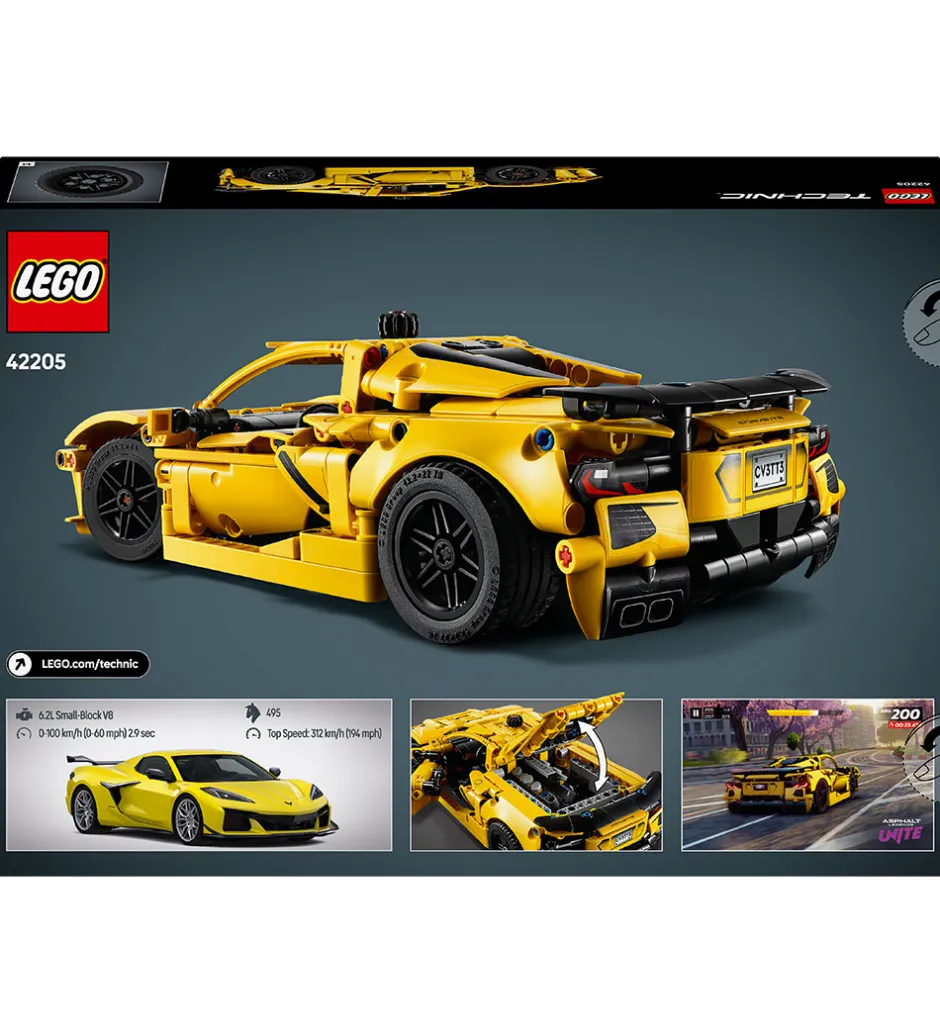 Technic - Chevrolet Corvette Stingray 42205 - 732 Dele>LEGO® Clearance