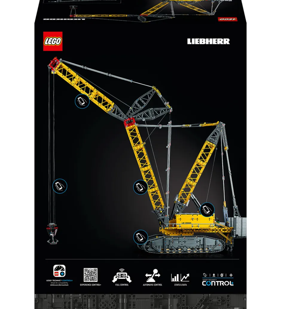 Technic - Liebherr LR 13... 42146 - App-styret - 2883 Dele>LEGO® Best