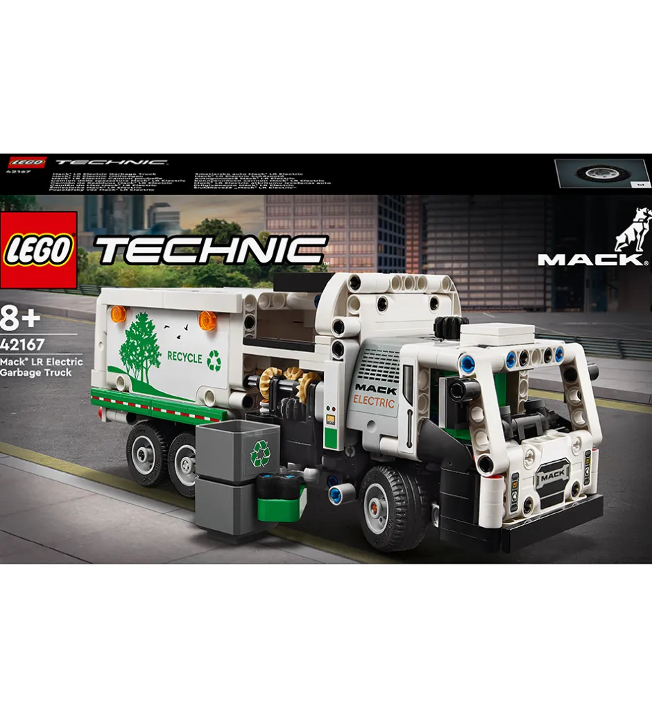 Technic - Mack LR Electric-skraldevogn 42167 - 503 Dele>LEGO®