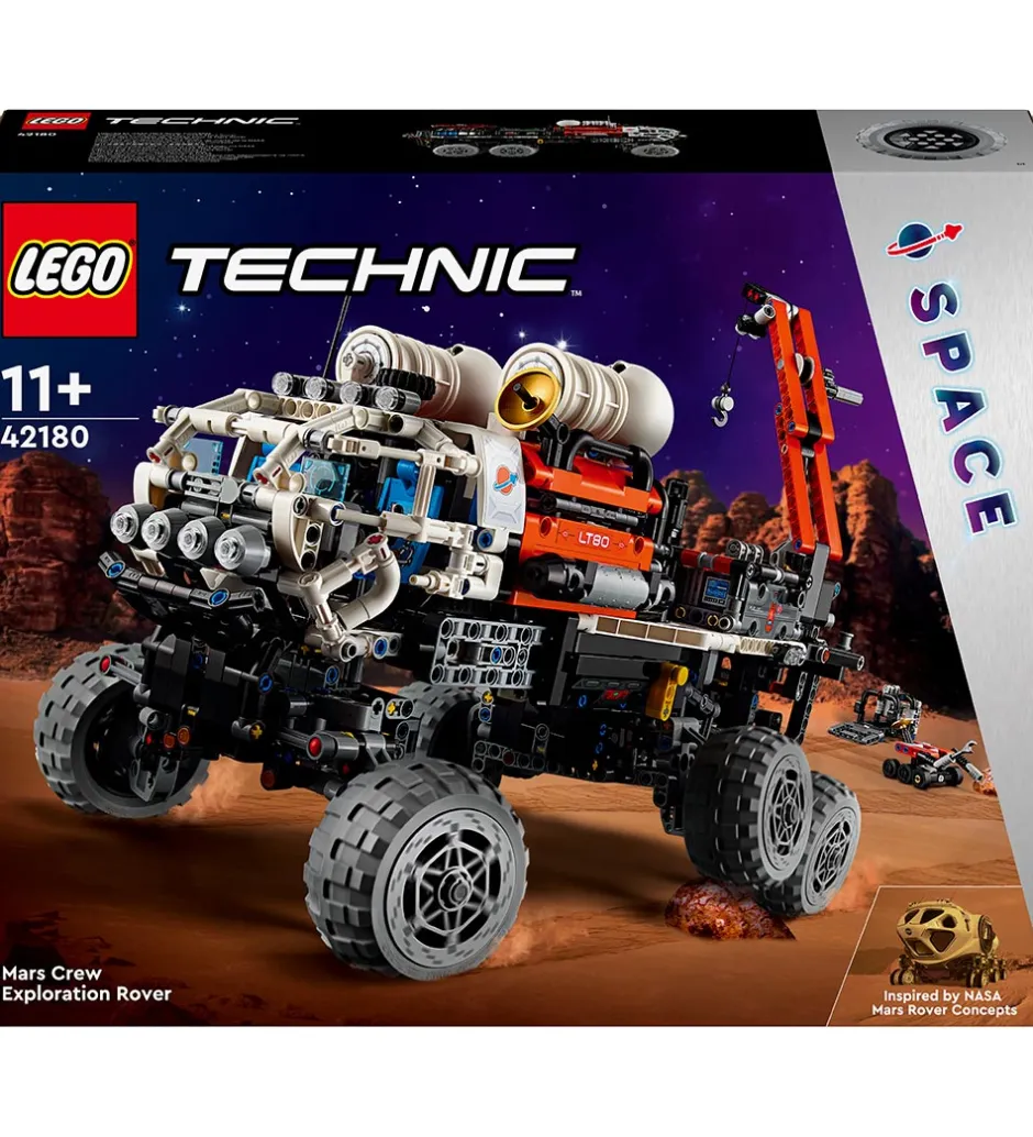 Technic - Mars-Teamets Udforskningsrover 42180 - 1599 Dele>LEGO®