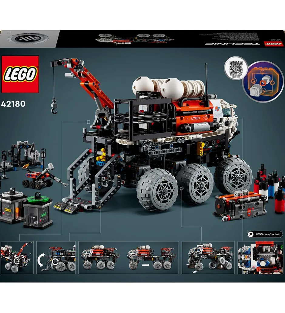 Technic - Mars-Teamets Udforskningsrover 42180 - 1599 Dele>LEGO®