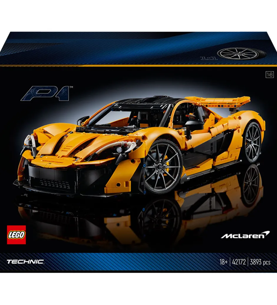 Technic - McLaren P1 42172 - 3893 Dele>LEGO® Outlet