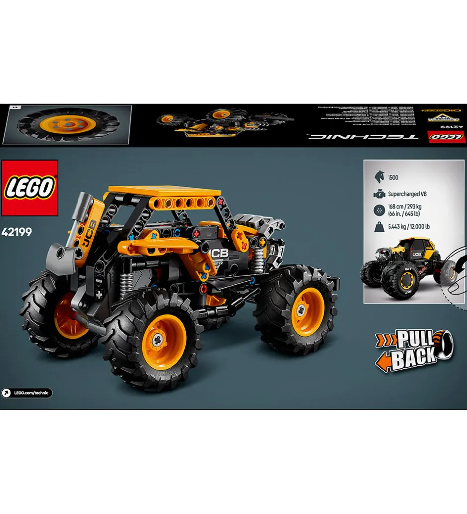 Technic - Monster Jam DIGatron pull-back 42199 - 218 Dele>LEGO®