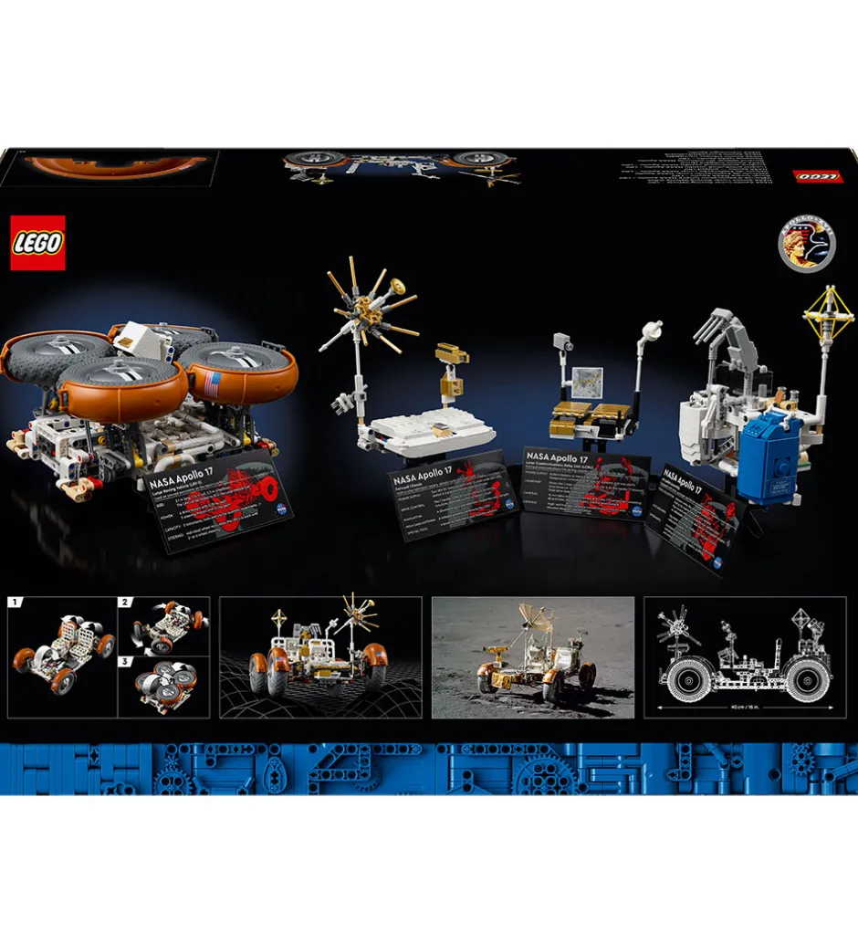 Technic - NASA Apollo-månebil - LRV 42182 - 1913 Dele>LEGO® Sale
