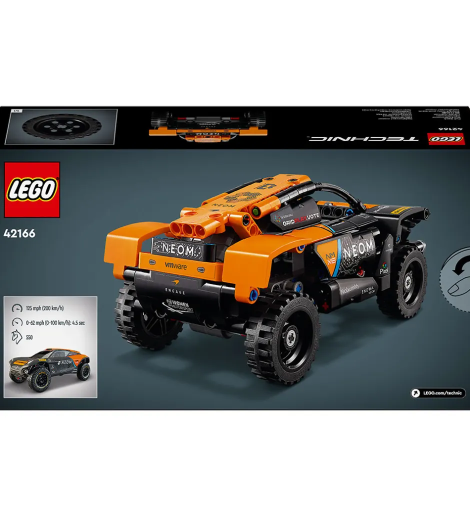Technic - NEOM McLaren Extreme E-Racerbil 42166 - 252 Dele>LEGO® Best