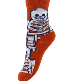 Strømper - 3-pak - LwAgan - Sort/Rød/Beige m. Hallowe><noscript><img width=