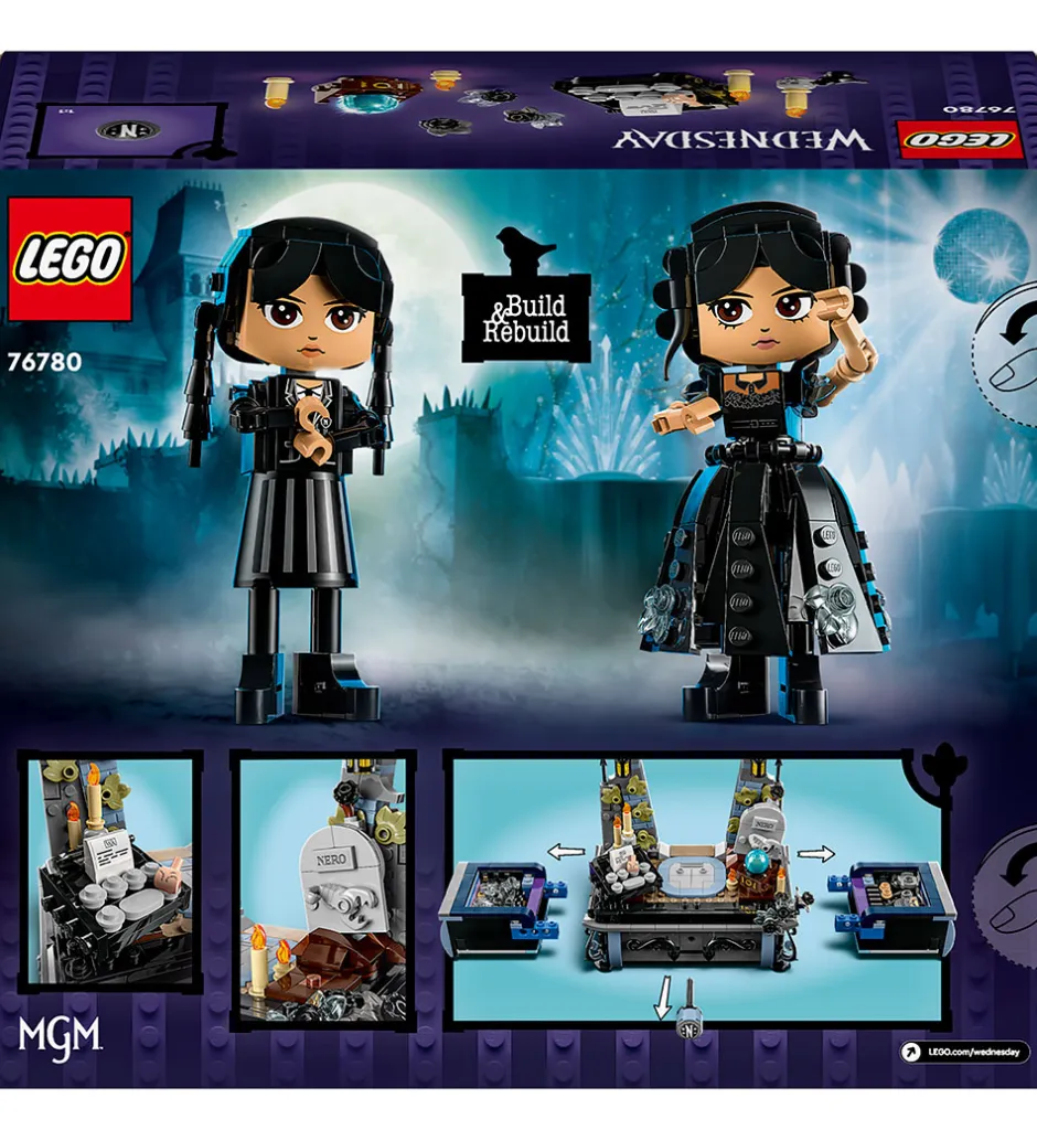 Wednesday - Wednesday Addams-Figur - 76780 - 702 Dele>LEGO® New
