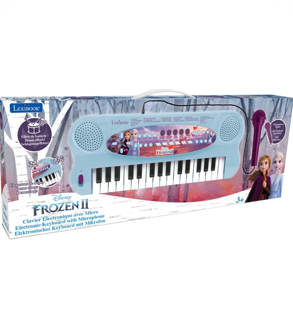 Elektronisk Keyboard m. Mikrofon - Disney Frozen II>Lexibook