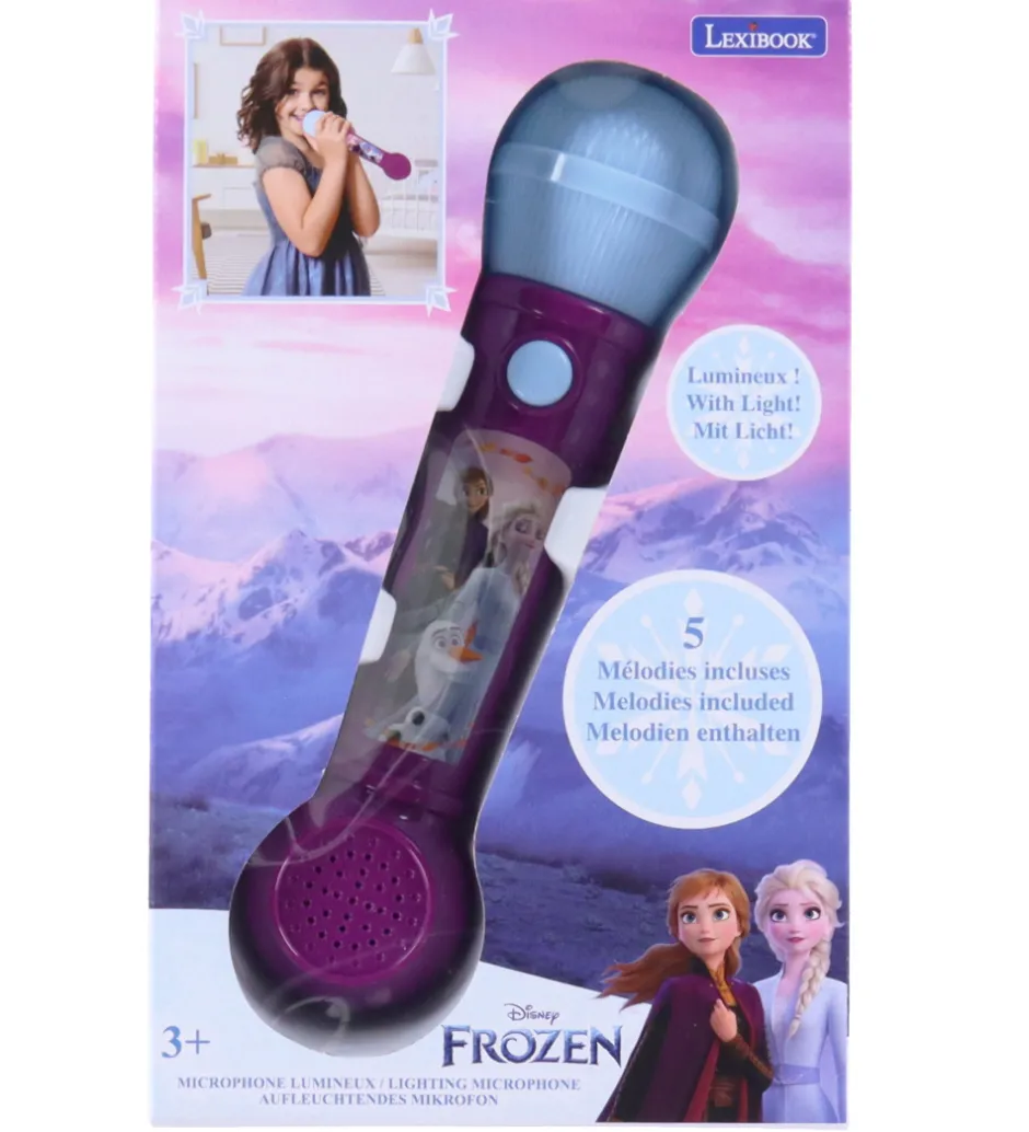 Mikrofon m. Lyd og Lys - Disney Frozen>Lexibook Online